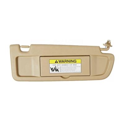 China 2009-2011 83230-SNA-A01ZB 83230SNAA01ZB Beige PVC Right Passenger Side Sun Shade Sun Shade For Honda Civic for sale