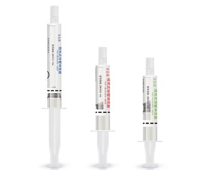 China Disposable Medical PP Prefilled Saline Flush Syringe for sale