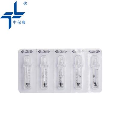 China No needle 0.3ml ampule plastic disposable syringe for sale