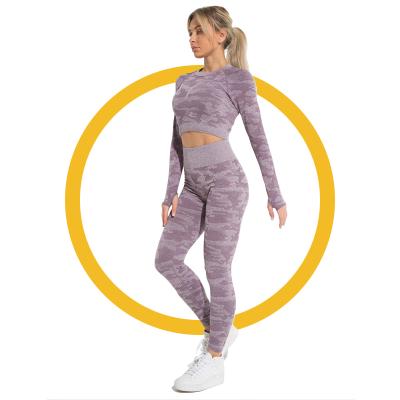 China Wholesale Breathable Workout Sets Women 3 Piece Yoga Fitness Clothes Exercise Sportswear Legging Crop Top Gym Clothes 2021 for sale