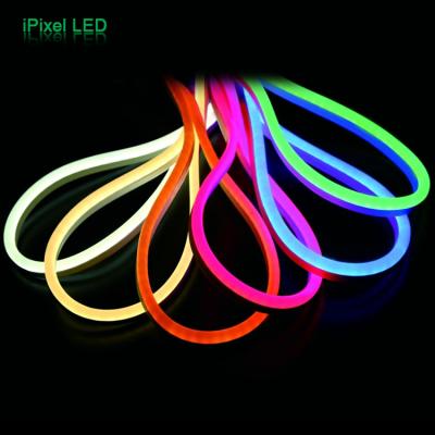 China Warehouse WS2811 Digital RGB Silicon Neon Waterproof IP65 12*22mm Flex Neon Strip for sale