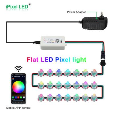 China LANDSCAPE Flat RGB Led Pixel Light DC5V/12V Led Mini Dot Light for sale