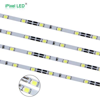 China Sports stadiums smd2835 12v/24v warm white cool white led rigid bar / strip with narrow 4mm pcb for sale