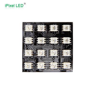 China DIY Production 4*4 Electronic Accessible Digital Led Matrix DC5V Led Screen IP20 for sale