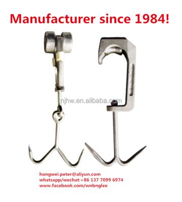 China Free preview available! ! ! Best Price Chinese Retail Free Sample Available Manufacturer Slaughterhouse Hooks Carcass Hook With Pulley for sale