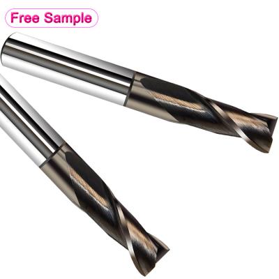 China Alloy Carbide Carbon Steels Casting Steels Prehardened Steels Round Nose Corner Radius Carbide End Mill Solid CNC Milling Cutter for sale