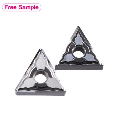 China Lathe Aluminum Copper Carbide Indexable CNC Cutting Tool Long Life Tungsten Turning Insert TNMG160402 TNMG160404 for sale