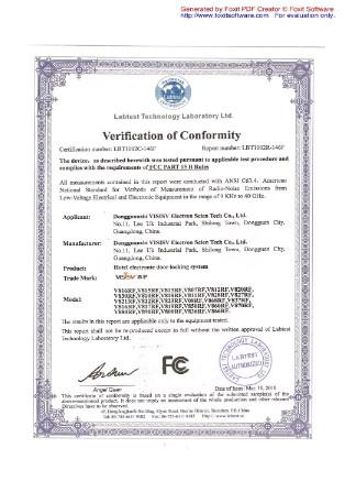 FCC - Guangdong Yingjing Trading Co., Ltd.