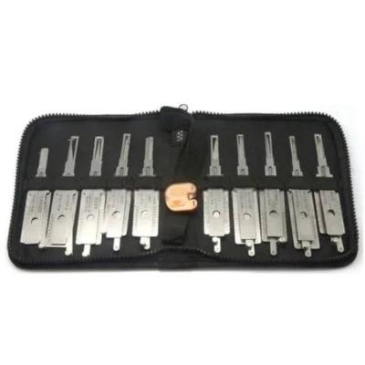 China Lock Pick Tool Kit 10pcs Universal Auto Decoder Tools for Locksmiths 0.5kg Weight for sale