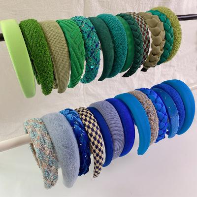 China Decorate new hair circle cloth hair accessories 2022 spring cloth head circle hairpin wash face headdress headbands for teen girl for sale