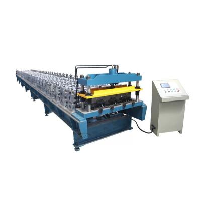 China Building Material Shops European Style Long Span Roofing Cold Roll Forming Machine for sale