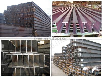 China Construction Structural Steel Fabrication Raw Material H Beam for sale