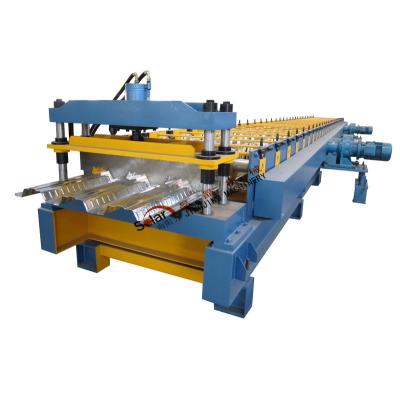 China Hotels Best Price Corrugated Sheet Machine Floor Deck Metal Roll Forming Machinery for sale