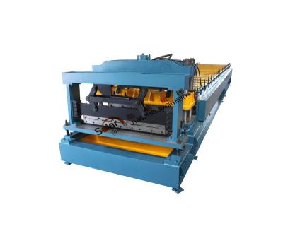 China Hotels Zinc Corrugated Roofing Sheet Making Machine for sale