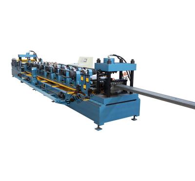 China Hotels Steel C Section Purlin Used Roll Forming Machine / Profile C Section Steel Purlin Cold Roll Forming Line for sale