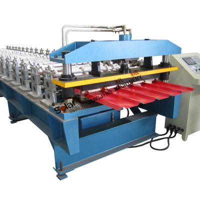 China Hotels Ibr Roof Sheet Machine / High Quality Roof Tile Roll Forming Machine for sale