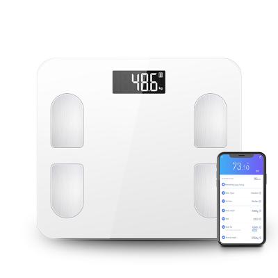 China Stocked bathroom weighing fat scale bmi smart body for sale