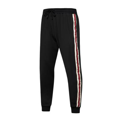 China Customs Quality Factory Direct Sales JS50 Track Pants Breathable Logo Men's Loose Joggers Black Gray S-2xl for sale