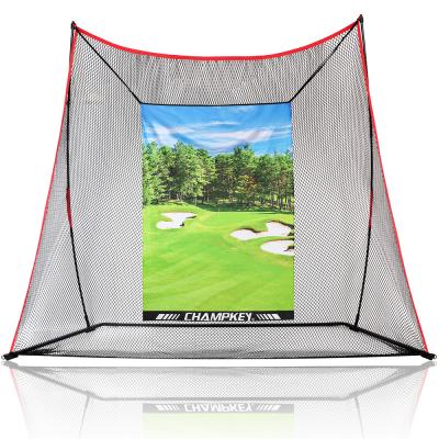 China Lightweight and portable for golf practice factory wholesale price high quality portable folding practice anywhere golf hitting net golf chipping net and golf hitting net for sale