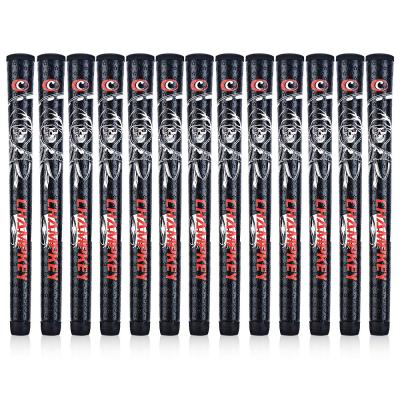 China Anti Slip AVS Soft Sticky Material NEW Champkey Leather Golf Club Golf Club Grip Three Standard Mid Size & Oversized Golf Grips for sale