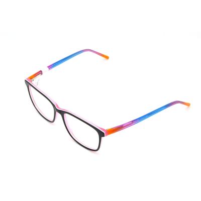 China Finesse glasses 2021 NEW latest popular glasses colorized multicolor high quality optical frames men women glasses acetate case wholesale for sale