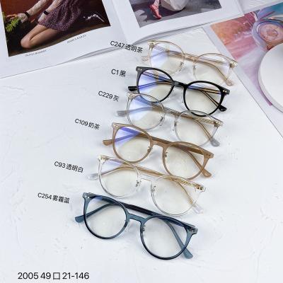 China For Reading Glasses 2021 New Arrival Retro TR90 Blue Light Blocking Anti Radiation Glasses Optical Frames Sight Computer Reading Glasses for sale