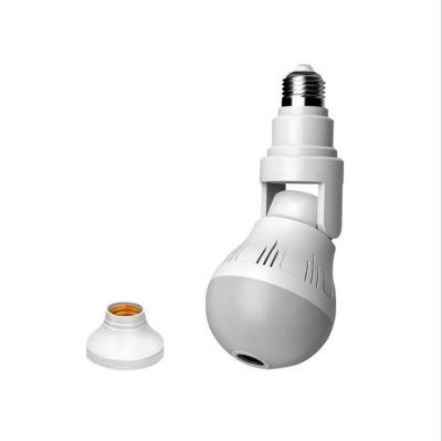 China NIGHT VISION Fisheye Bulb Camera V380 Night Vision 2Mp Wifi IP Two Way Audio Camera for sale