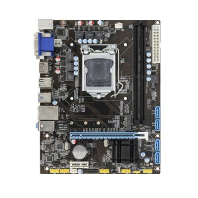 China Hot Selling LGA1151 DDR4 Motherboard H110 Support i3 i5 i7 Desktop CPU for sale