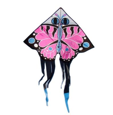 China Beautiful colorful nylon butterfly kite for kids outdoor kites sports games and activities choose line kids kite flying toys for sale