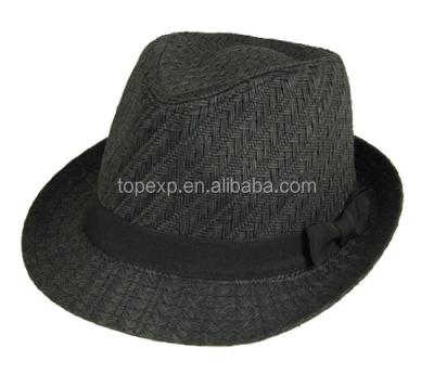 China Straw Summer Male Fashion High Raffia Grade 100 Straw Felted Hat Men for sale