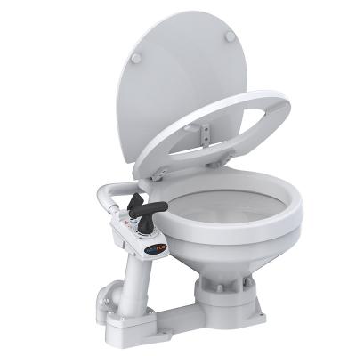 China Small Double-Flow SEAFLO Plastic Manual Portable Toilet For Mobile Devices for sale