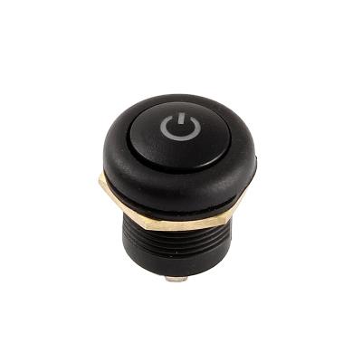 China Toowei 16mm Multi-Purpose Plastic Round Push Button Switch With Symbol Button Waterproof Switch for sale