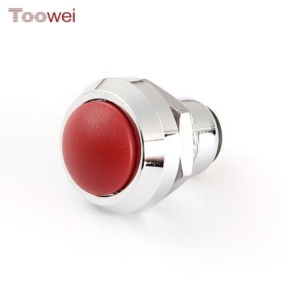 China IP67 Series 12mm Momentary Metal A4126 Momentary Push Button Switch for sale