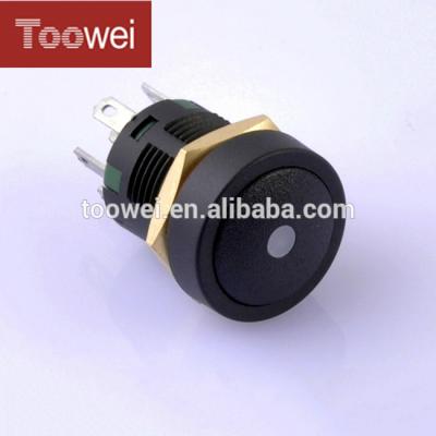 China TOOWEI 16MM sealed, illuminated push button switches A5166.8212.10 for sale