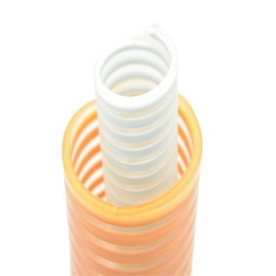 China PVC Vacuum Suction Hose PVC Spiral Reinforced Water Suction Hose for sale