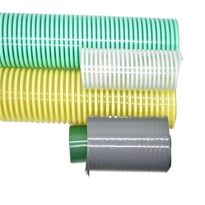 China Delivery Water SPA Vacuum Suction Hose PVC Spiral Reinforced Water Suction Hose for sale