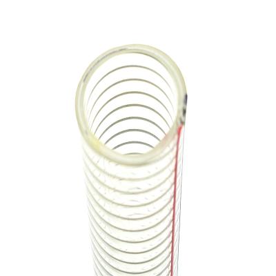 China Clear PVC Steel Wire Reinforced PVC Hose Suction Hose For Water Discharge Spring PVC Hose for sale