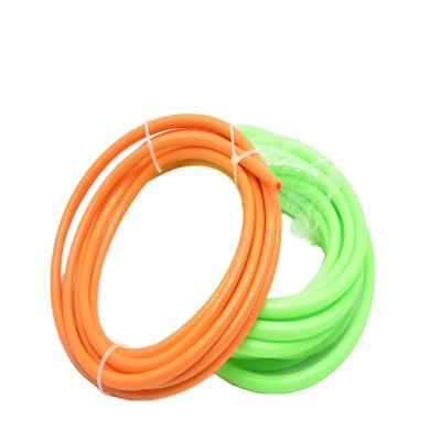 China 3 Layers Fiber Reinforced 3/8 1/2 3/4 Inch Flexible PVC Garden Hoses For Garden Irrigation for sale