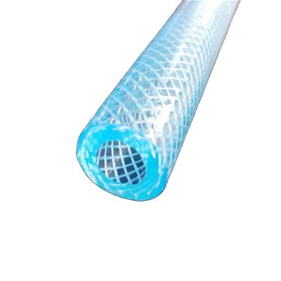 China Adjustable Transparent PVC Fiber Reinforced Tubing Braided Hose for sale