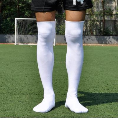 China Antibacterial Adult Football Socks Towel Lower Above Knee High Sport Training Socks Outdoor Running Football Socks for sale