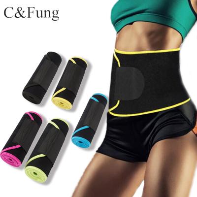 China Durable Adjustable Slimming Exercise Belt Men Women Sport Waist Support Neoprene Body Shaper for sale