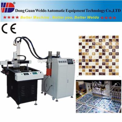 China oil-proof kitchen Chalkboard Sticker Automatic Epoxy Glue Dispensing Machine WD-600AB for sale