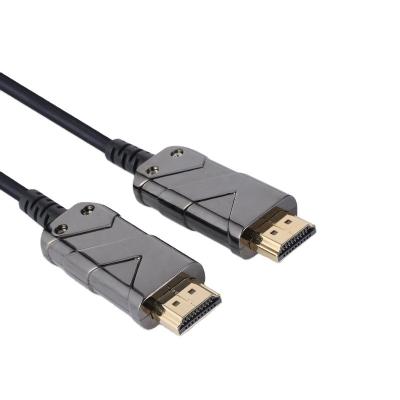 China Multimedia Super Active Speed ​​HDMI Long Fiber 8K HDMI AOC 8K HDMI Fiber Optic Cable for sale