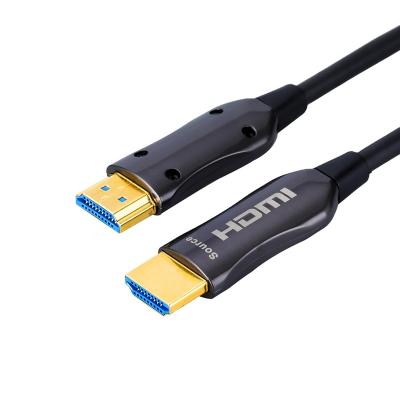 China COMPUTER Super High Speed ​​HDMI Fiber 4K HDMI AOC HDMI Long Fiber Optic Audio Cable For TV Broadcast Station for sale