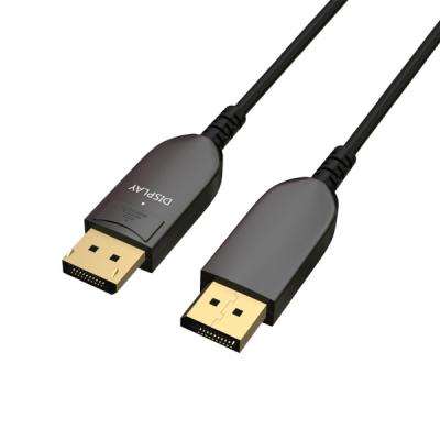 China COMPUTER Fiber DP to 4K@140HZ High Speed ​​32Gbps 8k@60HZ Cable , DP 1.4 Display Port DP Cable for sale