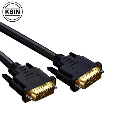 China High Speed ​​Gold Plated COMPUTER 24+1 Pin 1080P 1m 2m 3m 10m 20m DVI Cable For Computer for sale