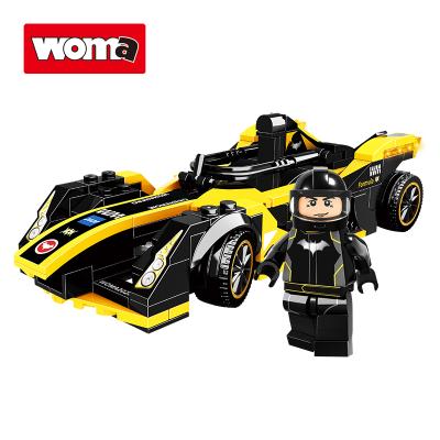 China Building toy WOMA TOYS hot sale Shopee building block plastic gear juguetes world famous car models racing classic car other brinquedos for sale