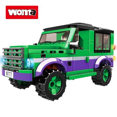 China Building toy WOMA TOYS OEM ODM brinquedos trending children new classic car assemble brick building blocks juguetes other toys hobbies for sale