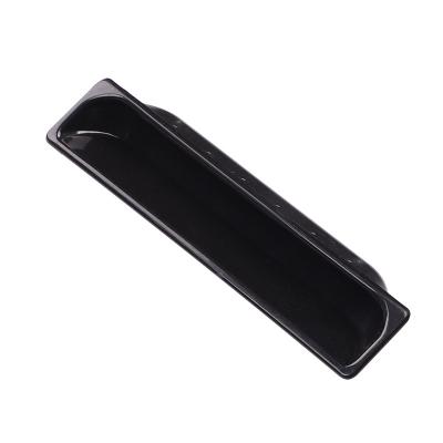 China Factory ABS Commercial Plastic Buffet Refrigerator Spare Parts Freezer Door Embedded Handle For Fridge for sale