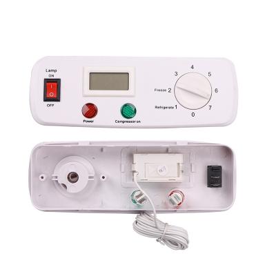 China Commercial Mechanical Thermostat Freezer Temperature Freezer Spare Parts Refrigerator Chest Refrigerator Plastic Control Panel for sale